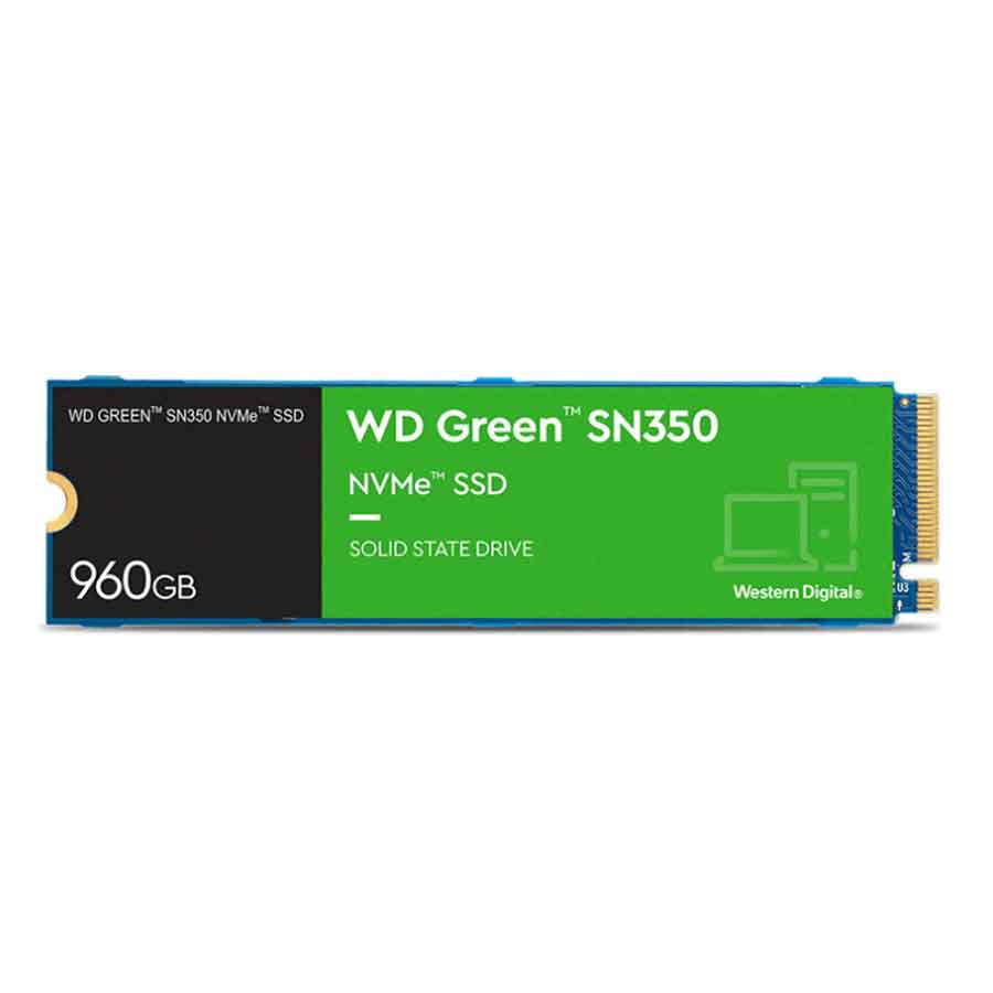 اس اس دی 960 گیگابایت وسترن دیجیتال مدل Green SN350 M.2 2280 NVMe