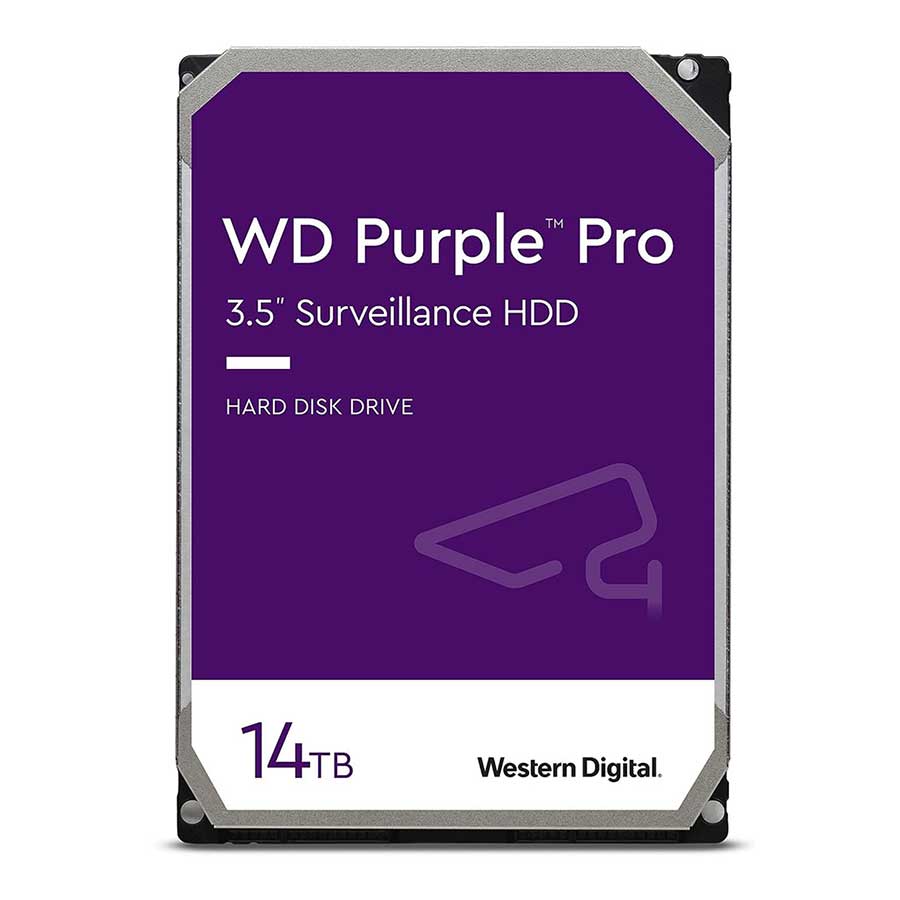 هارد اینترنال 14 ترابایت وسترن دیجیتال مدل Purple Pro