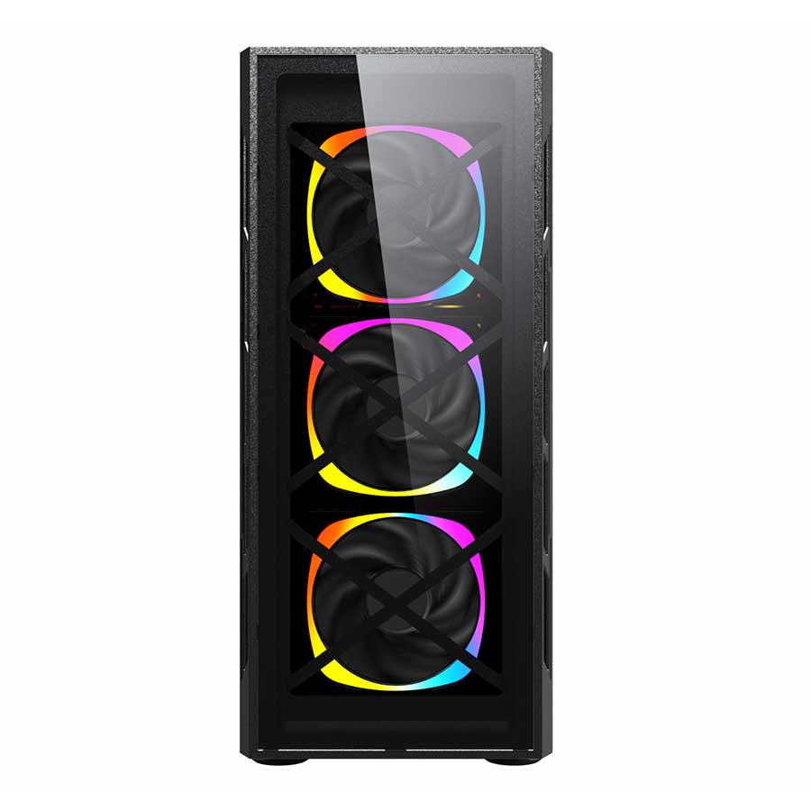 کیس کامپیوتر دبلیو جی کولمن مدل Trio 4DF Black