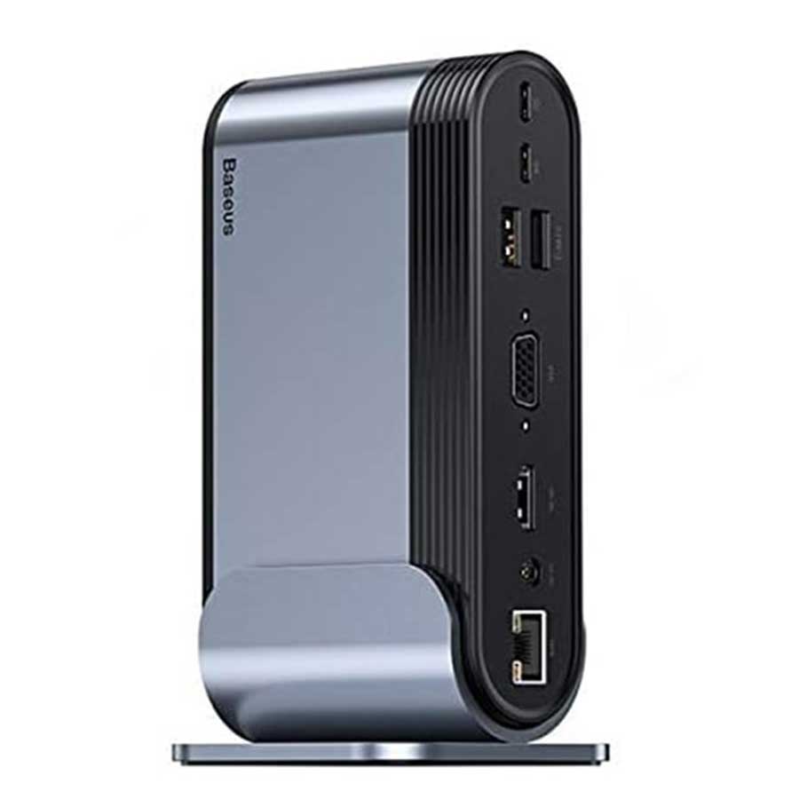 هاب USB-C شانزده پورت باسئوس مدل Working Station CAHUB-AG0G