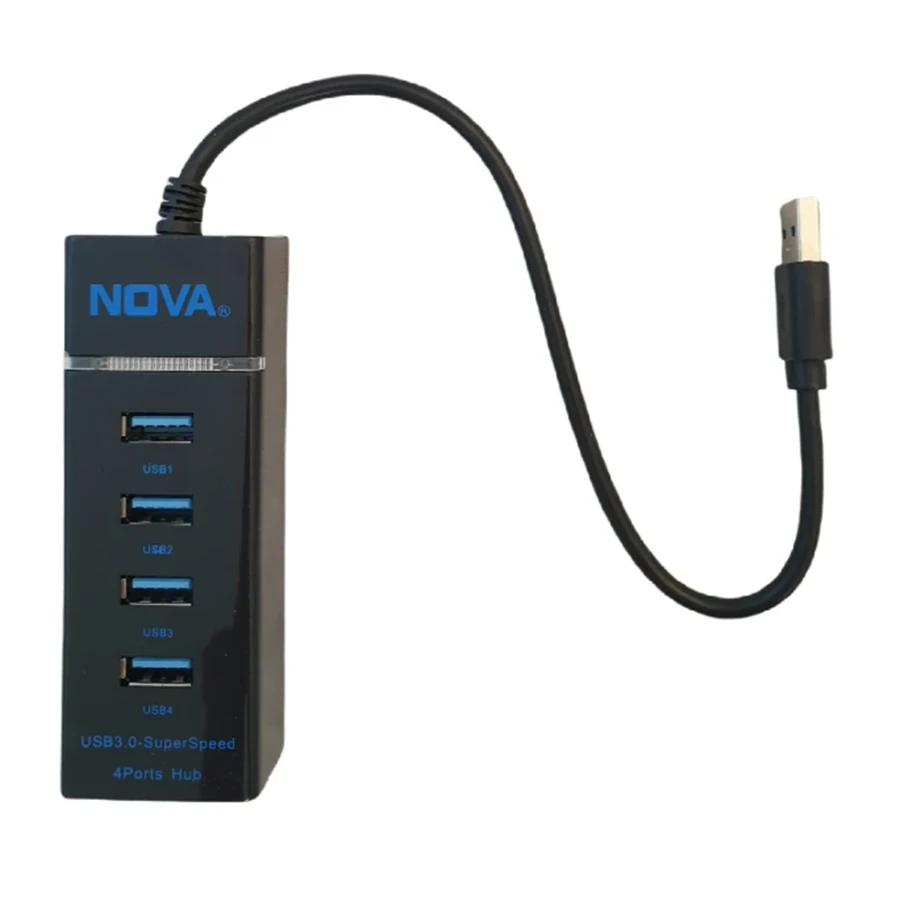 هاب چهار پورت USB 3.0 ایکس نوا