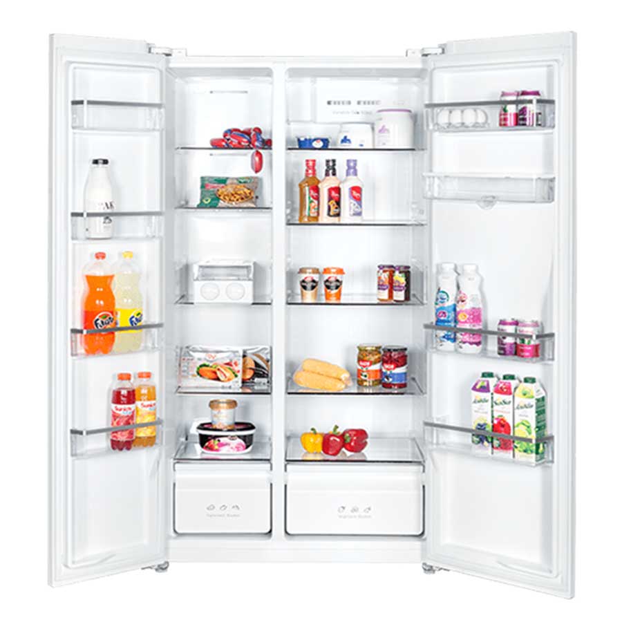 یخچال ساید بای ساید 28 فوت ایکس ویژن مدل TS552 ASD