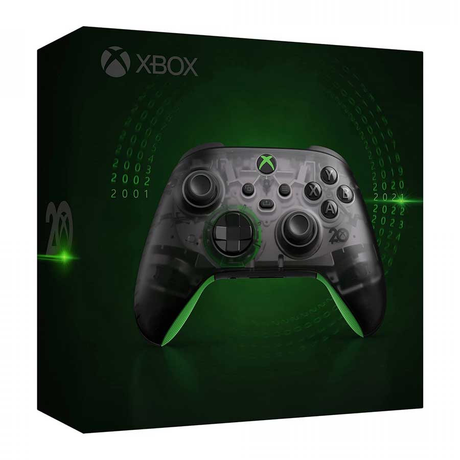 دسته بازی بی‌سیم مایکروسافت مدل XBOX SERIES X/S 20th Anniversary Special Edition