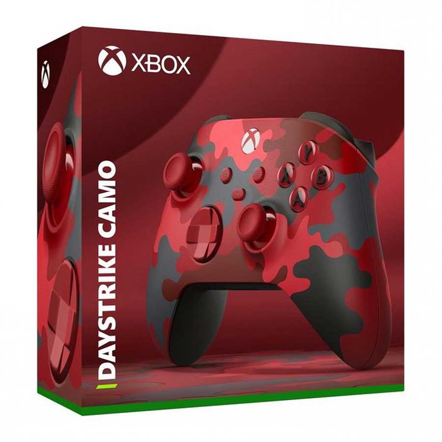 دسته بازی بی‌سیم مایکروسافت مدل XBOX SERIES X/S Daystrike Camo