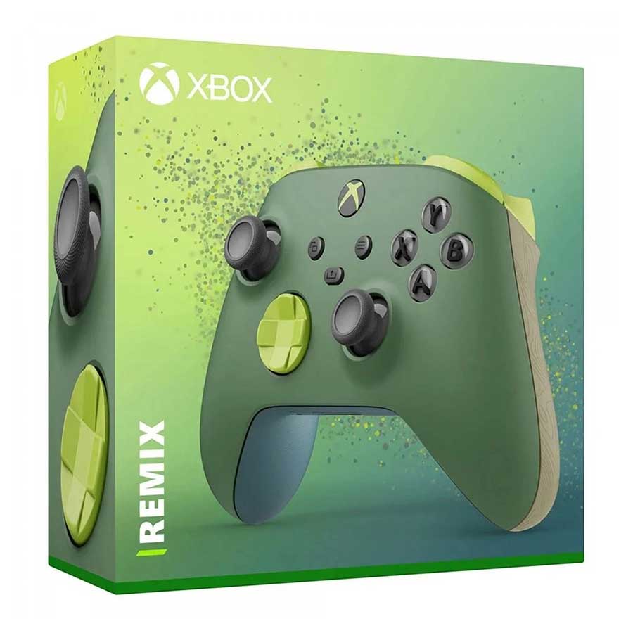 دسته بازی بی‌سیم مایکروسافت مدل XBOX SERIES X/S Remix Special Edition