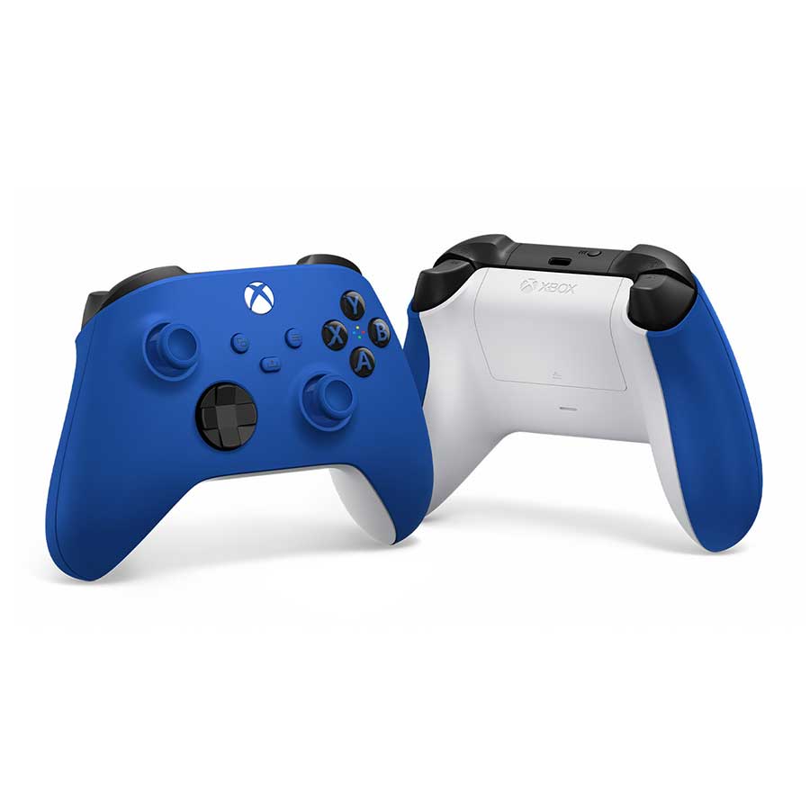 دسته بازی بیسیم مایکروسافت مدل XBOX SERIES X/S Shock Blue