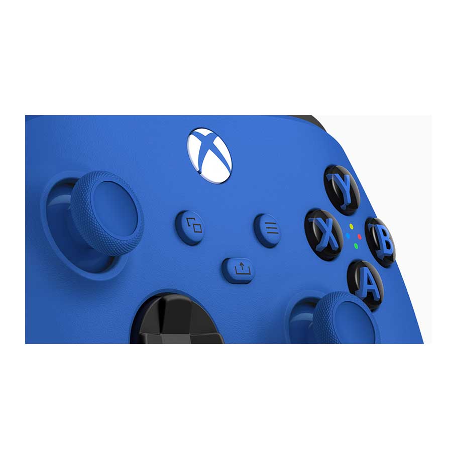 دسته بازی بیسیم مایکروسافت مدل XBOX SERIES X/S Shock Blue
