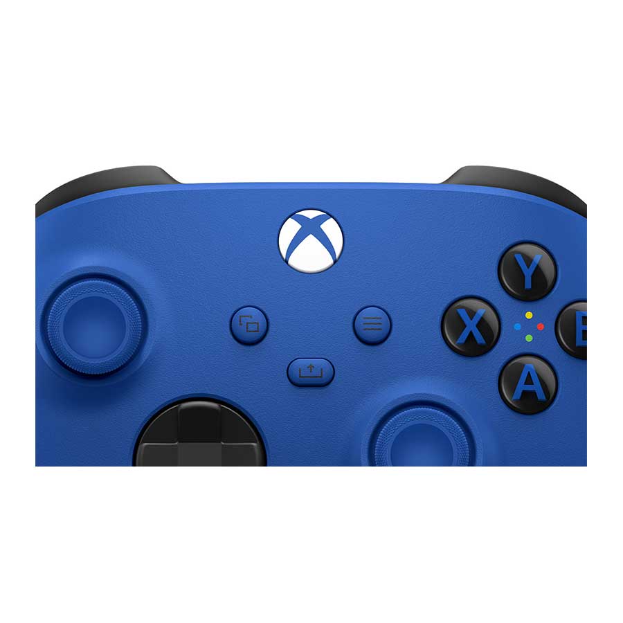 دسته بازی بیسیم مایکروسافت مدل XBOX SERIES X/S Shock Blue