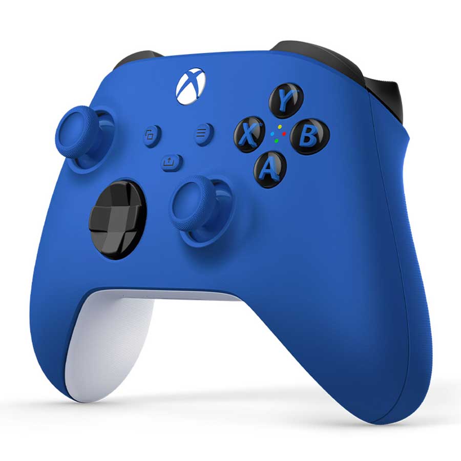 دسته بازی بیسیم مایکروسافت مدل XBOX SERIES X/S Shock Blue