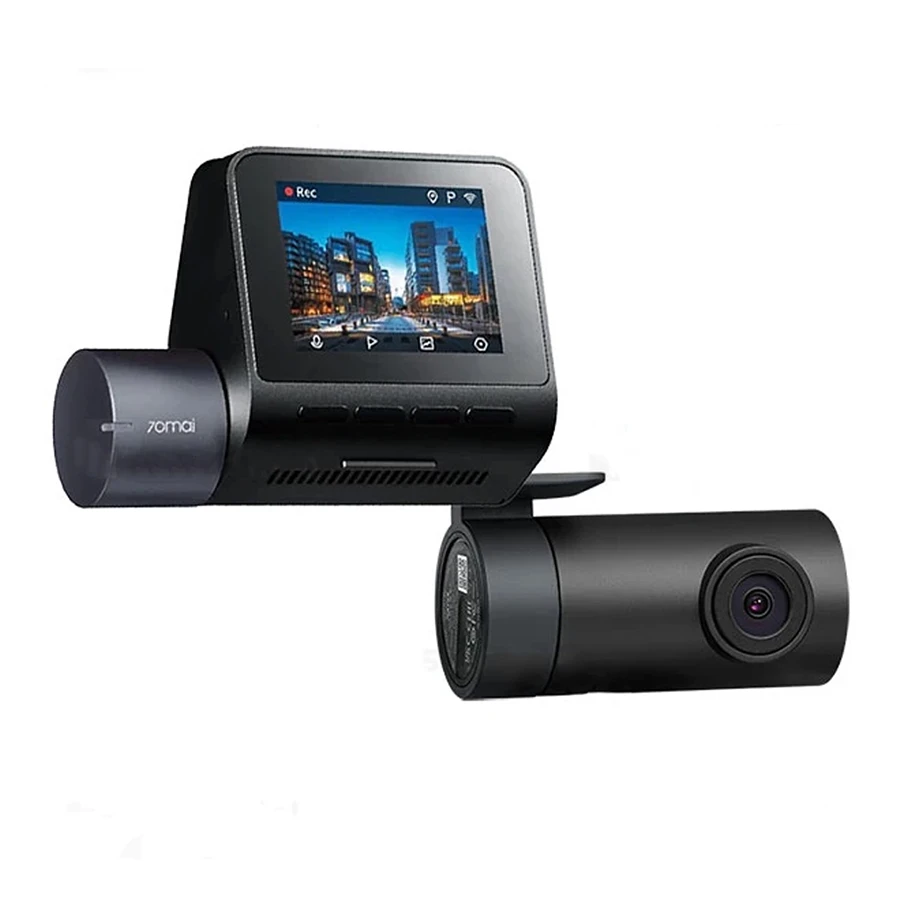Xiaomi 70Mai Dash Cam 4K A410 Front and Rear Camera Set دوربین فیلم برداری خودرو شیائومی