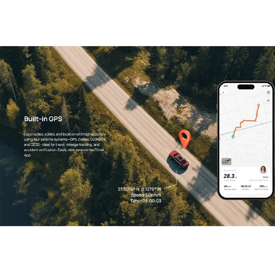 دوربین فیلم برداری خودرو شیائومی