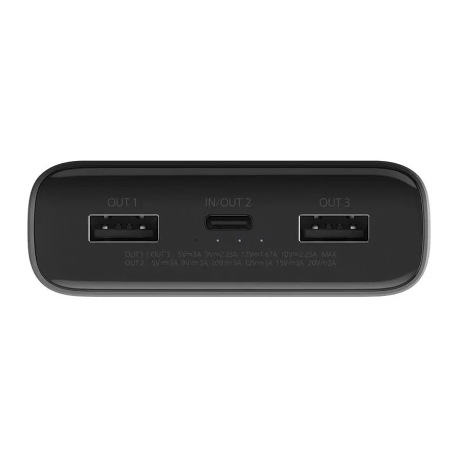 پاوربانک شیائومی با ظرفیت 20000mAh