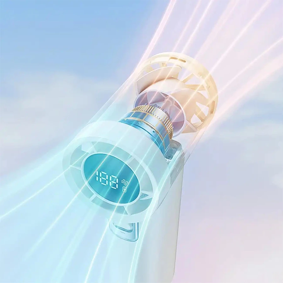 پنکه شارژی دستی شیائومی یوپین ظرفیت 3600mAh