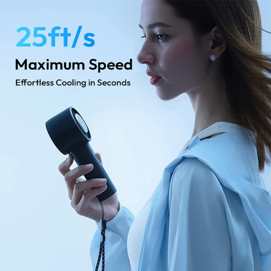 پنکه شارژی دستی شیائومی ظرفیت 3600mAh