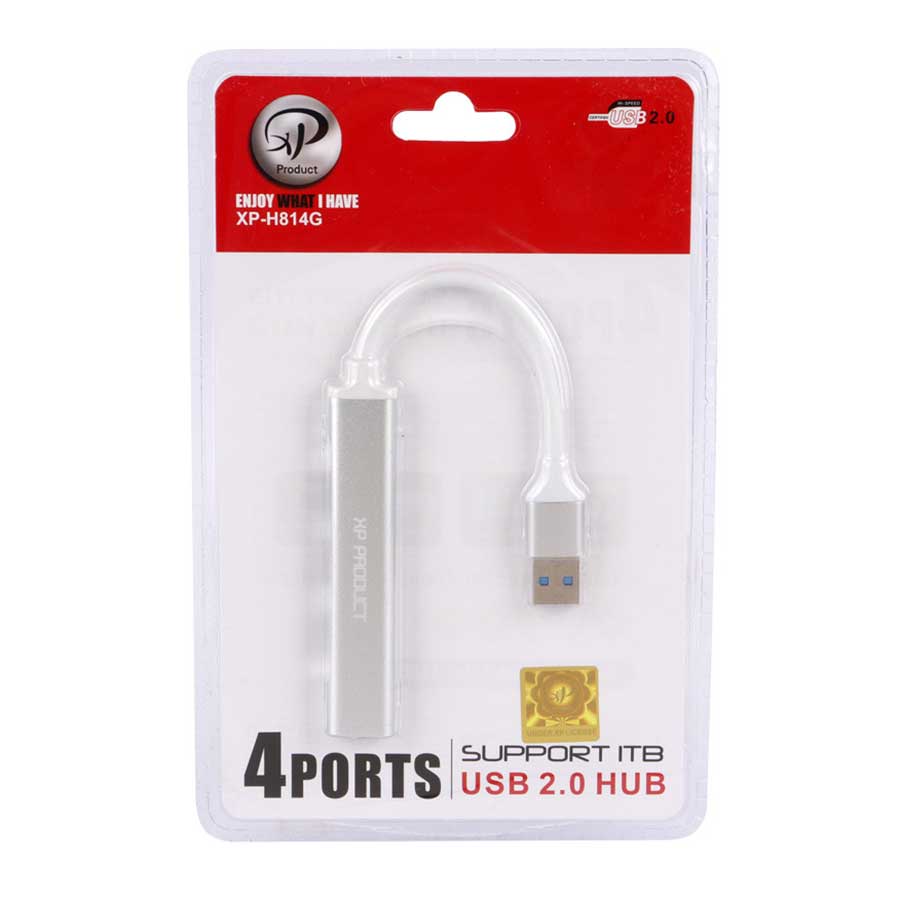 هاب USB چهار پورت ایکس پی پروداکت مدل XP-H814G