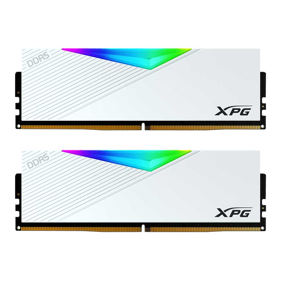 رم ای دیتا مدل XPG Lancer RGB DDR5 White Dual