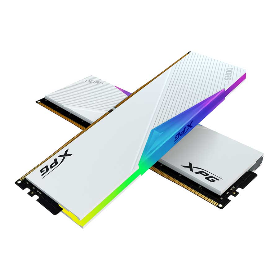 رم ای دیتا مدل XPG Lancer RGB DDR5 White Dual