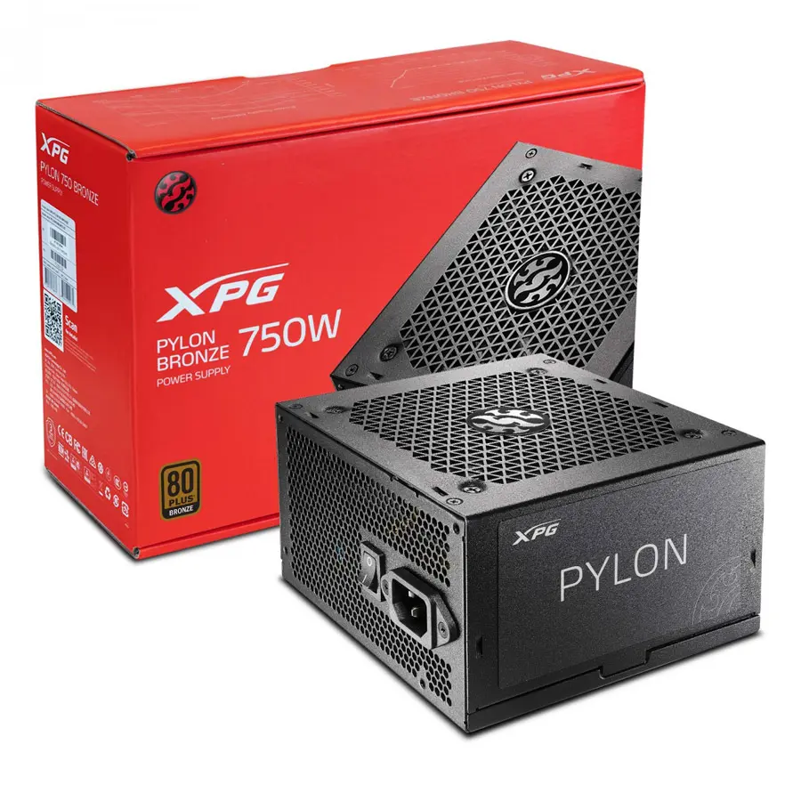 منبع تغذیه کامپیوتر ای دیتا ایکس پی جی مدل PYLON 750W