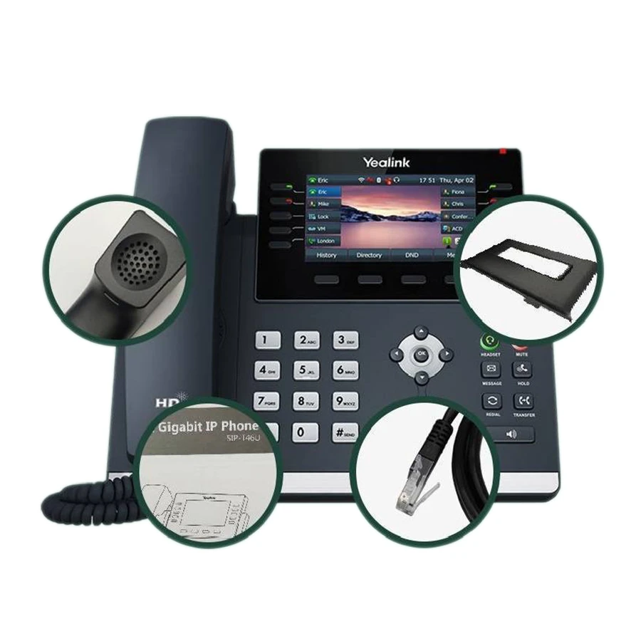 گوشی تلفن تحت شبکه یالینک