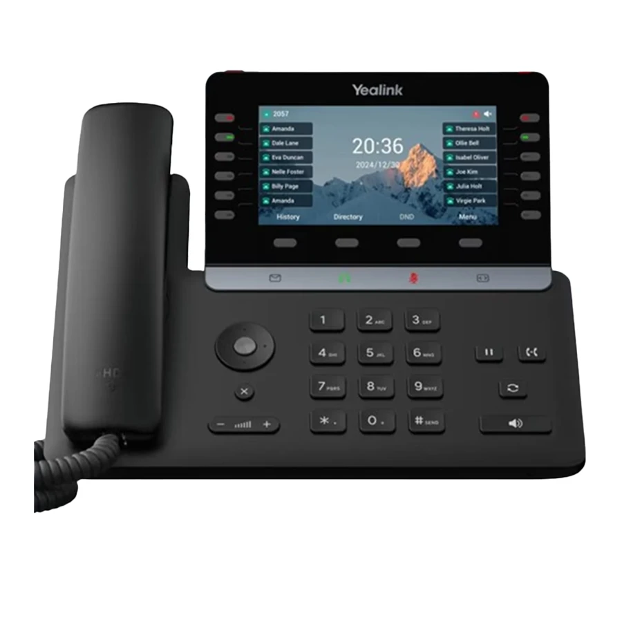 SIP-T85W گوشی تلفن تحت شبکه یالینک