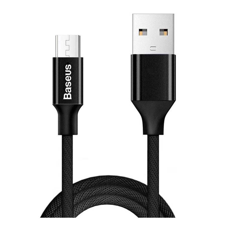 کابل تبدیل 1.5 متری USB به MicroUSB باسئوس مدل Yiven CAMYW-B01