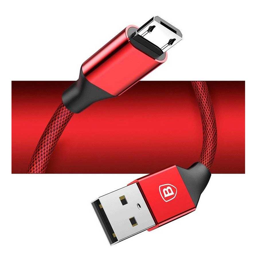 کابل تبدیل 1.5 متری USB به MicroUSB باسئوس مدل Yiven CAMYW-B01