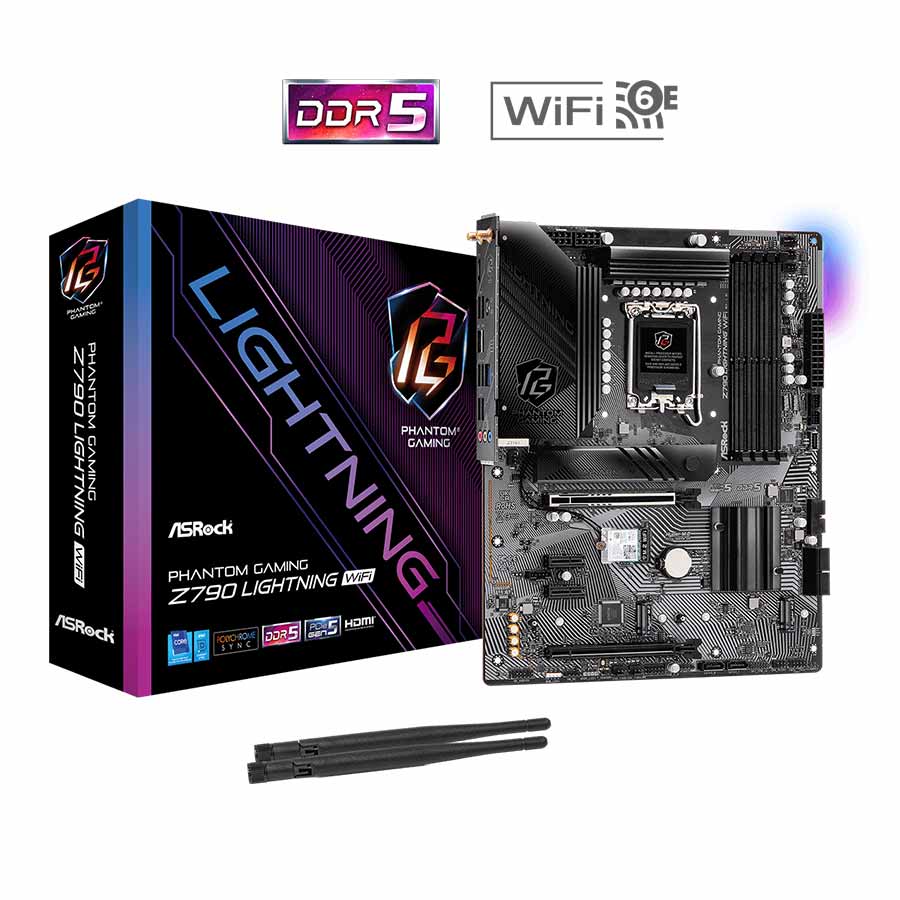 مادربرد ازراک مدل Z790 Lightning WiFi DDR5