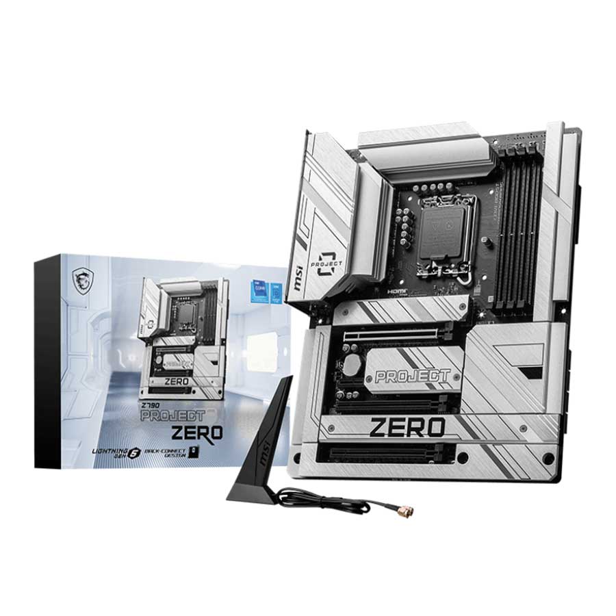 مادربرد ام اس آی مدل Z790 PROJECT ZERO WIFI DDR5