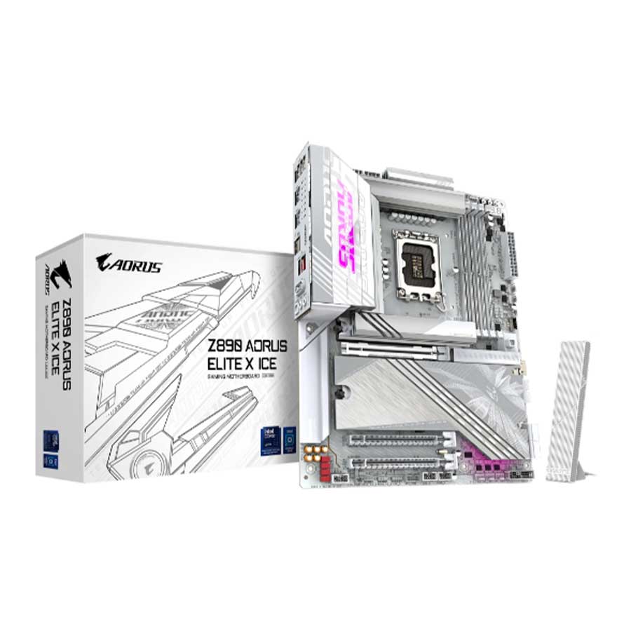 مادربرد گیگابایت مدل Z890 AORUS ELITE X ICE WIFI7 DDR5