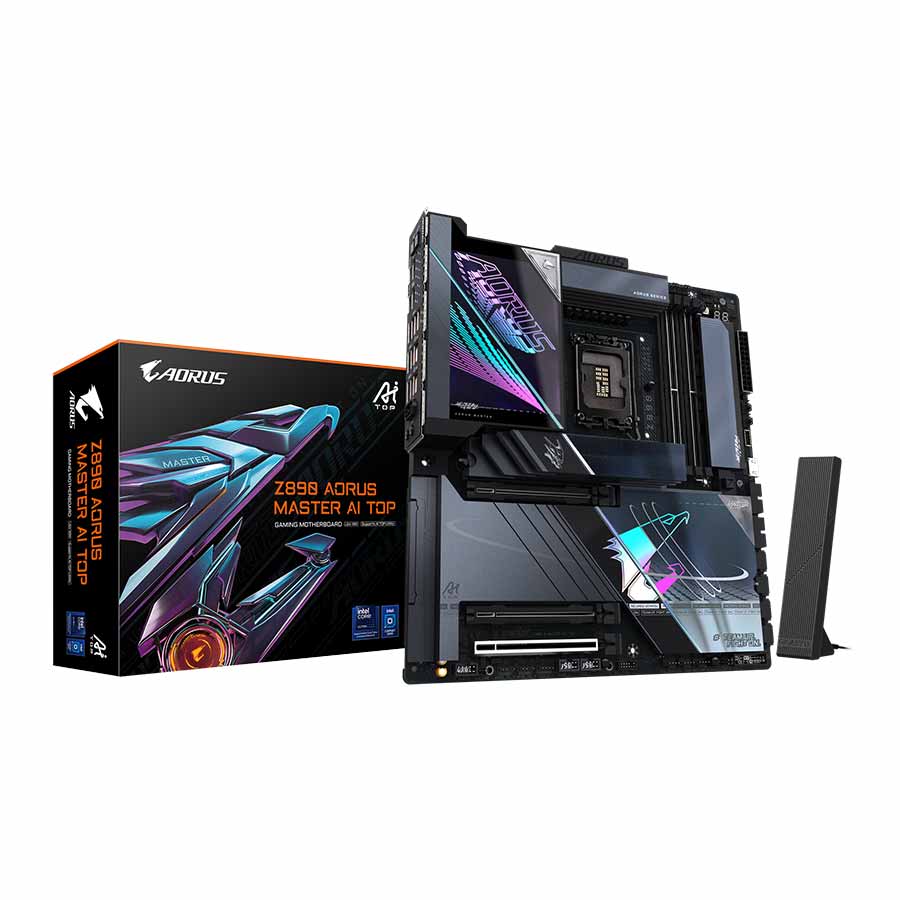 مادربرد گیگابایت مدل Z890 AORUS MASTER AI TOP DDR5