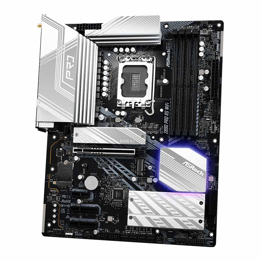 مادربرد ازراک مدل Z890 Pro RS WiFi DDR5