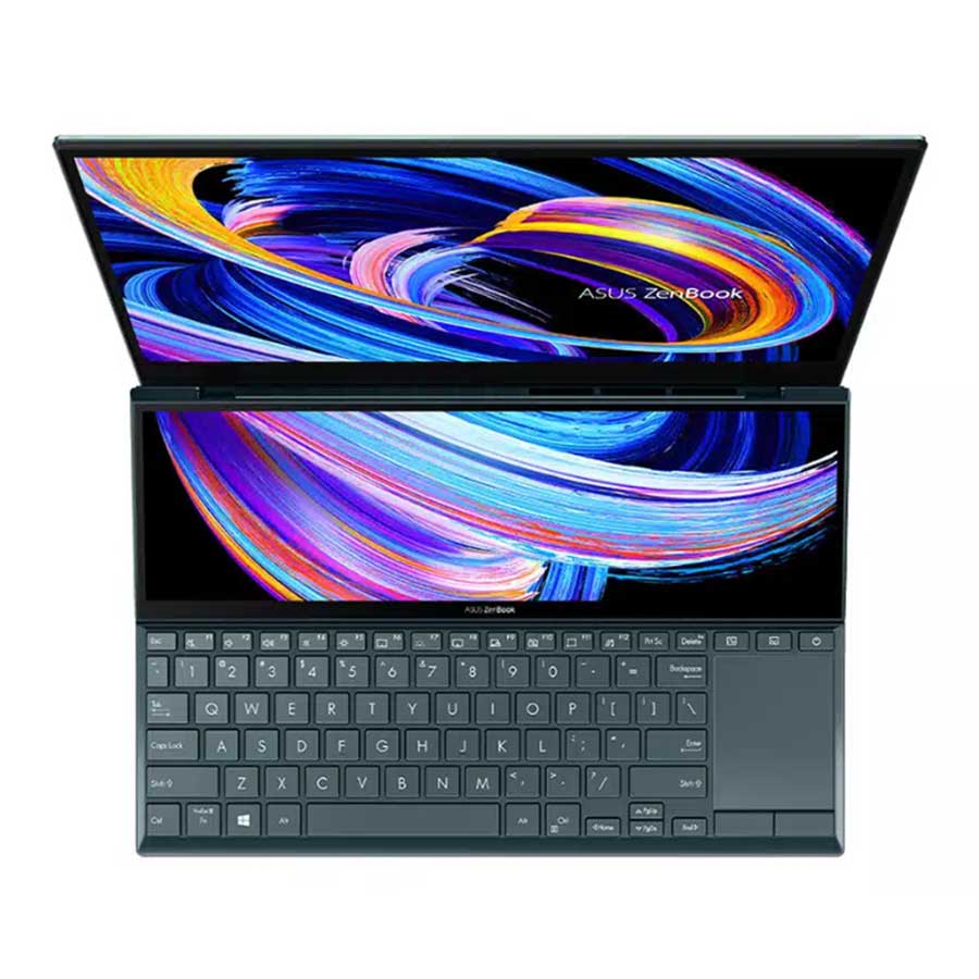 لپ تاپ 14 اینچ ایسوس ZenBook Duo 14 UX482EGR-A Core i7 1195G7/1TB SSD/16GB/MX450 2GB