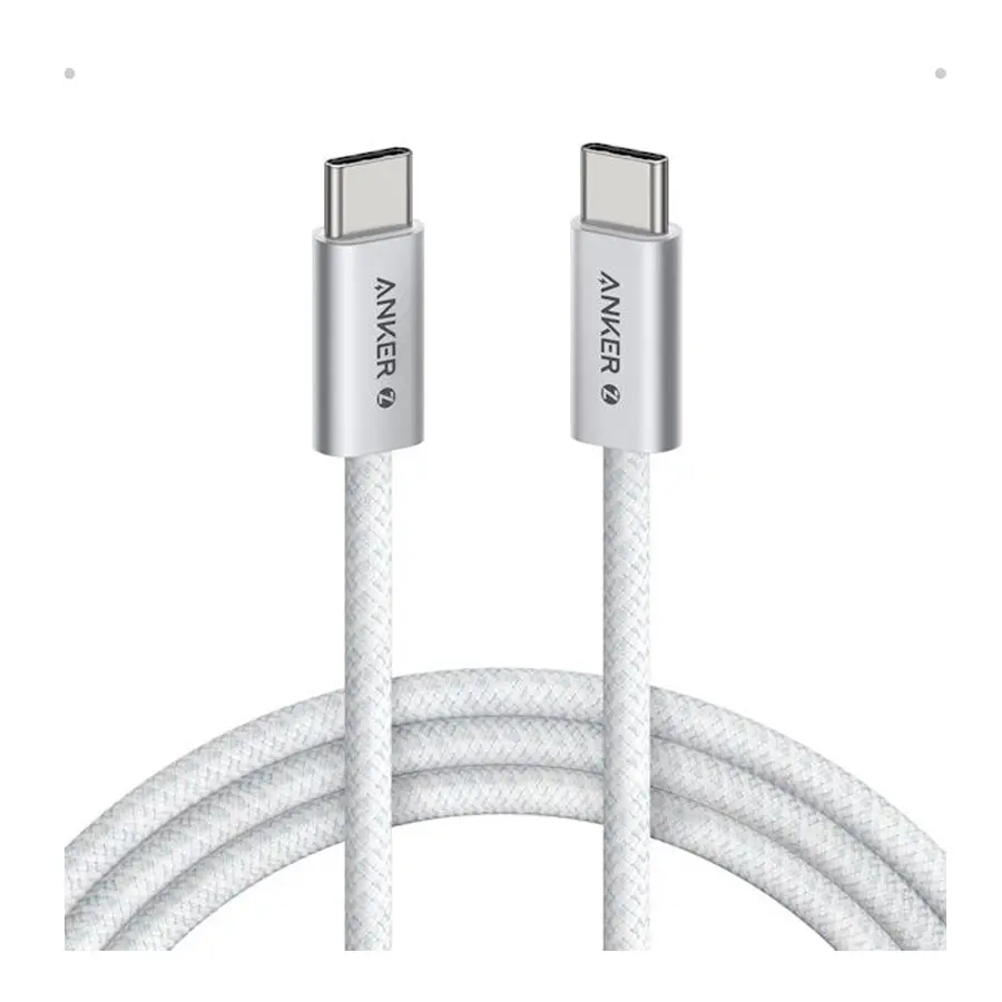 کابل تبدیل USB-C به USB-C انکر مدل Zolo A8060 طول 1.5 متر