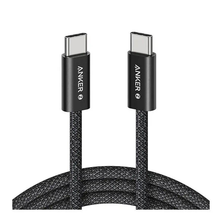 کابل تبدیل USB-C به USB-C انکر مدل Zolo A8060 طول 1.5 متر