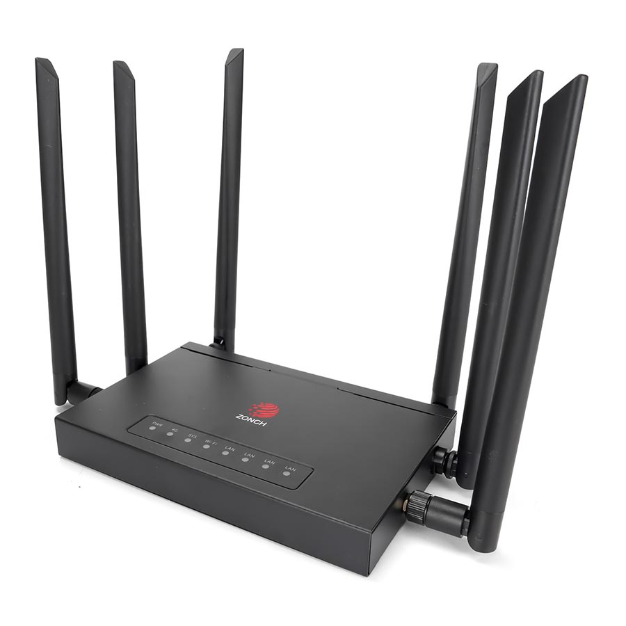 B825 مودم روتر 4G LTE بیسیم N300 زونچ مدل B825