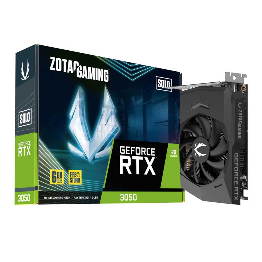 کارت گرافیک زوتک مدل GAMING GeForce RTX 3050 Solo 6GB GDDR6
