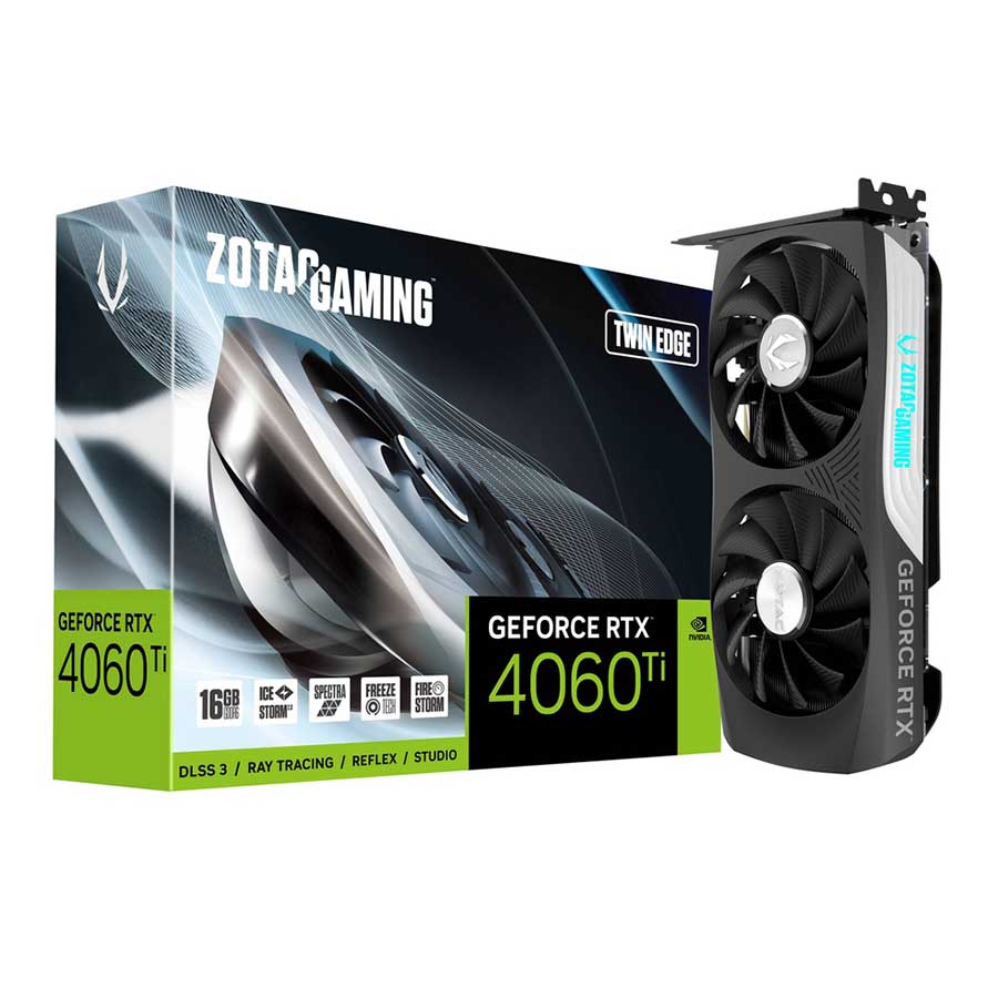 کارت گرافیک زوتک مدل GAMING GeForce RTX 4060 Ti 16GB Twin Edge GDDR6