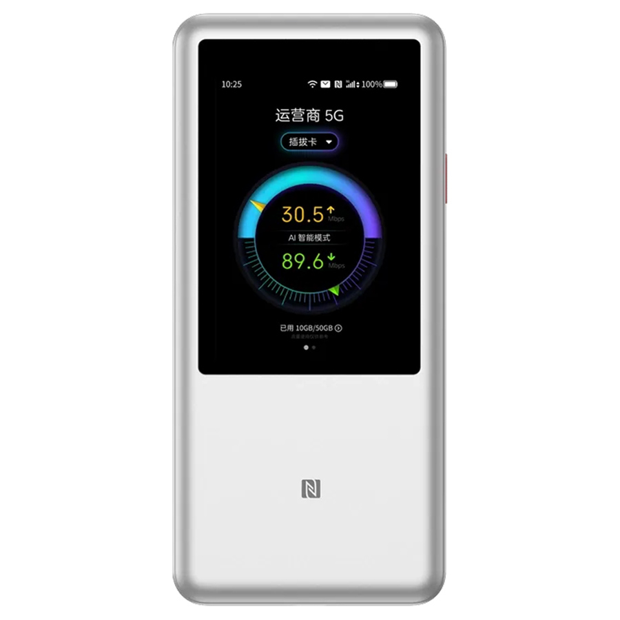 مودم روتر 5G TD-LTE بی‌سیم دوباند و قابل حمل زد تی ای