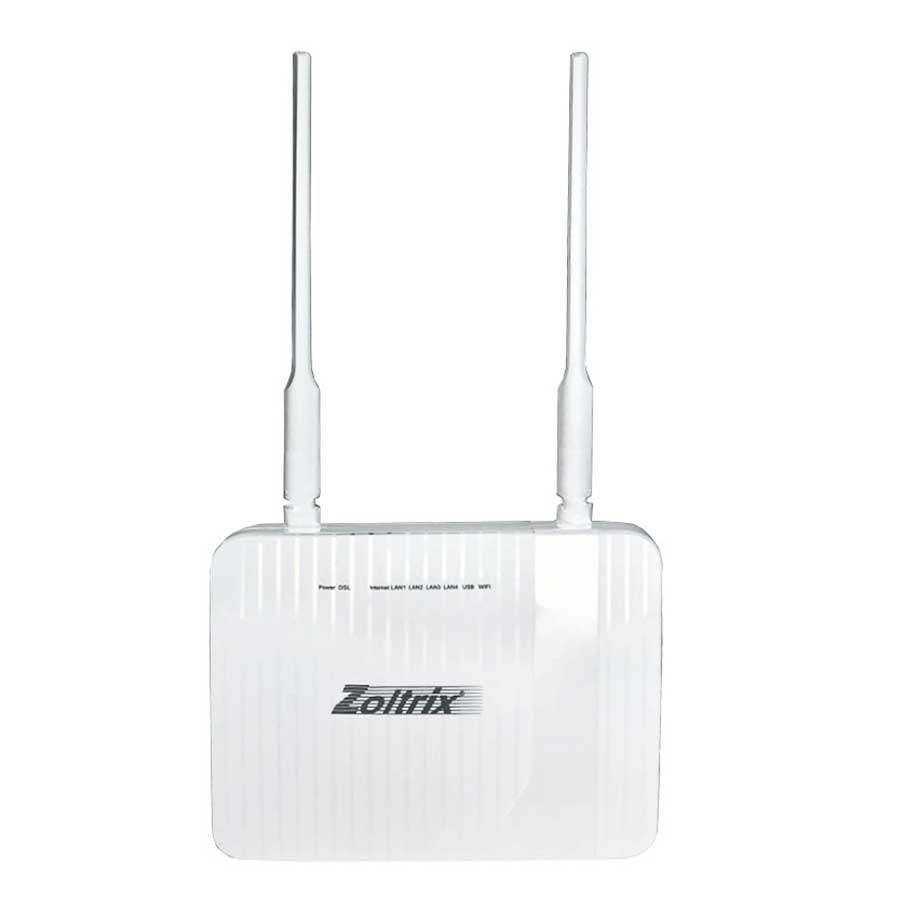 مودم روتر +VDSL2+/ADSL2 بیسیم زولتریکس مدل ZXV818P