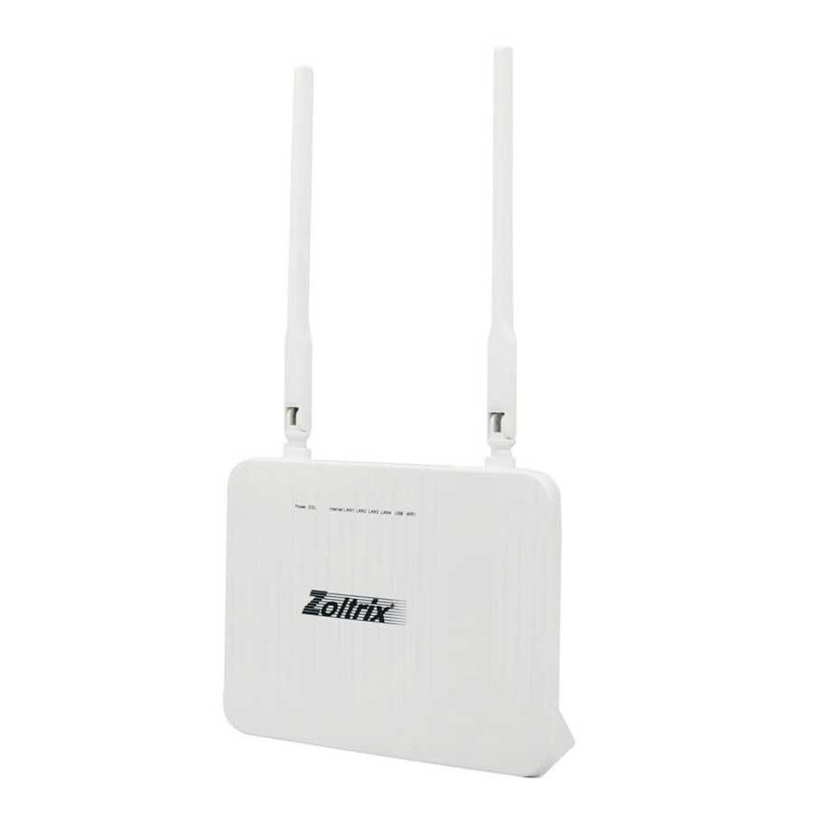 مودم روتر +VDSL2+/ADSL2 بیسیم زولتریکس مدل ZXV818P